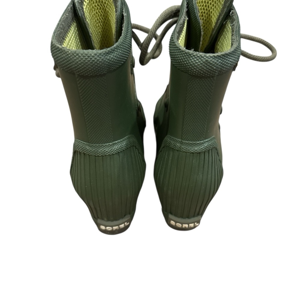 Sorel Stylish Green Women's Boots - Picture 3 of 6